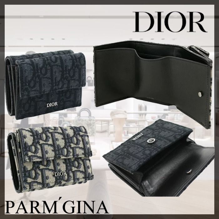 Dior 三つ折り財布 日本限定色