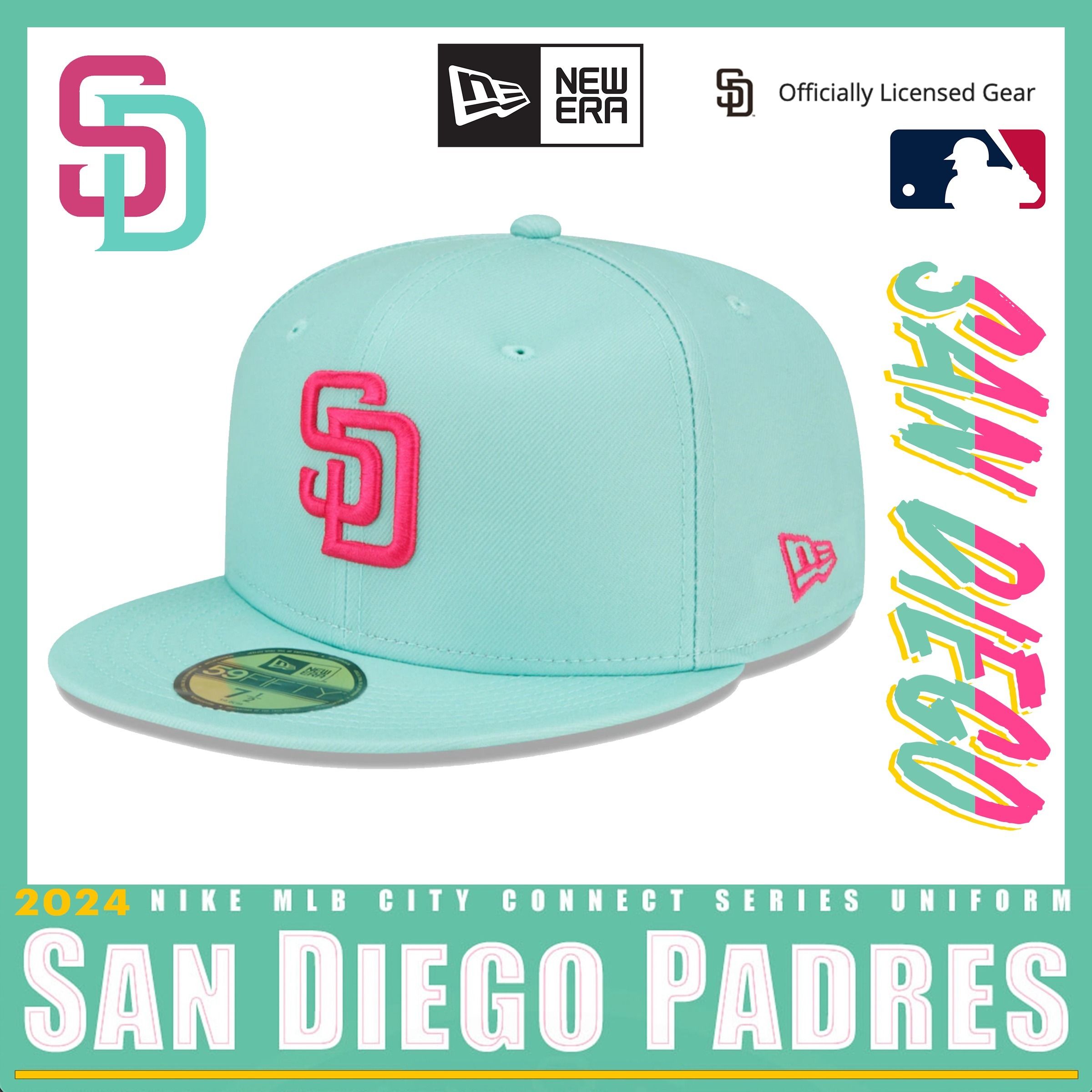 New Era パドレス 2024 シティコネクト 59FIFTY☆ダルビッシュ☆ (New