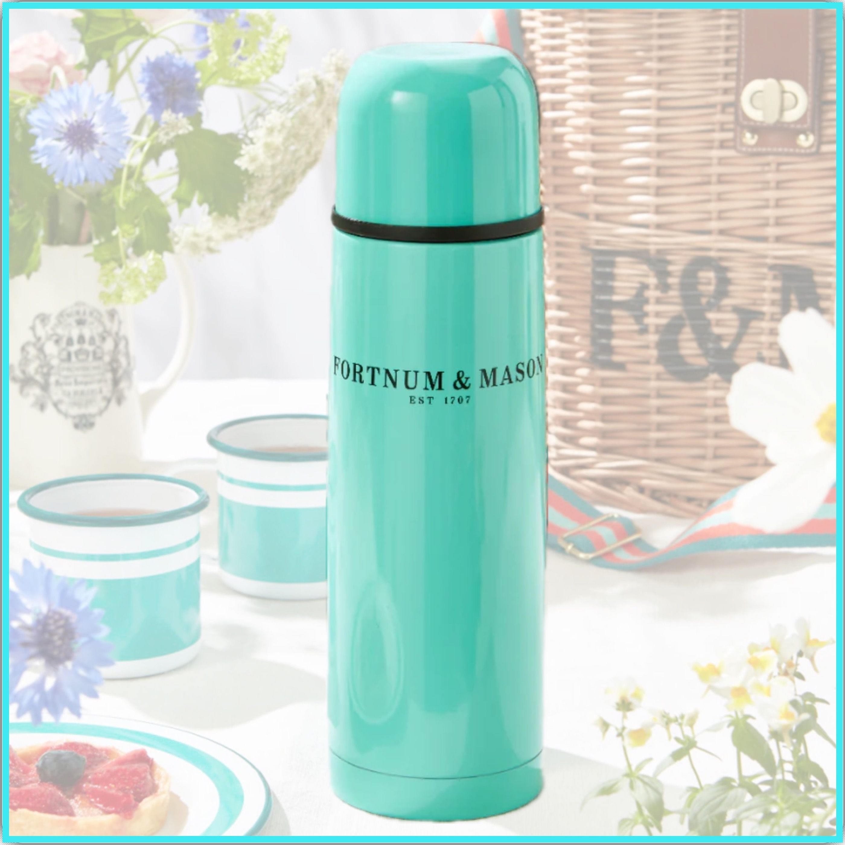 英国発◇ Fortnum & Mason ◇ ステンレス 水筒 ◇ 750ml ◇ (FORTNUM