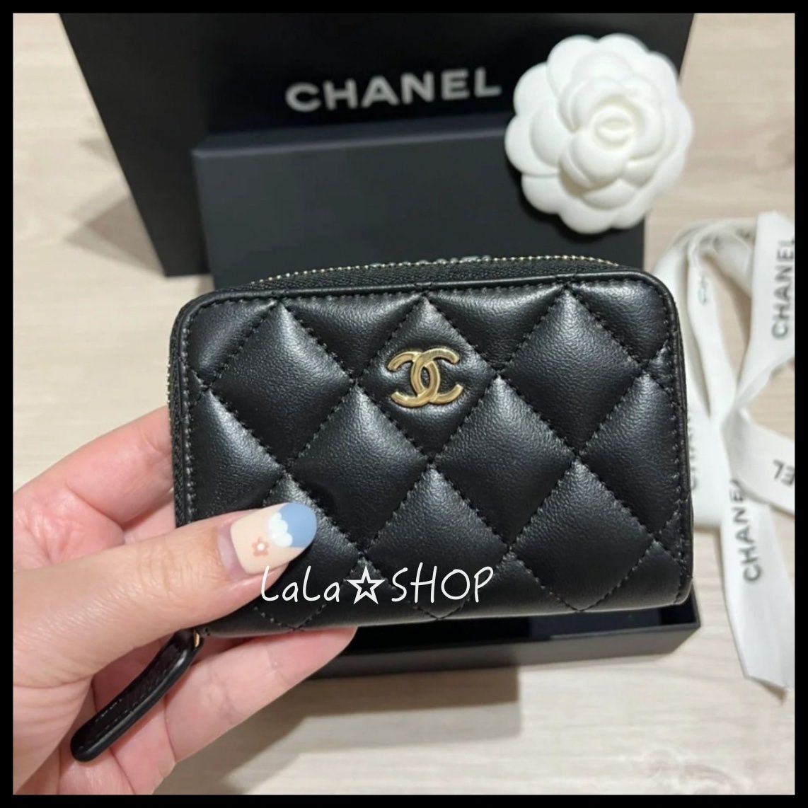 定番人気☆】CHANEL コインケース ラムスキン (CHANEL/コインケース