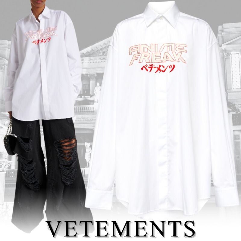 VETEMENTS ヴェトモン シャツ オーバーサイズ (VETEMENTS/ブラウス
