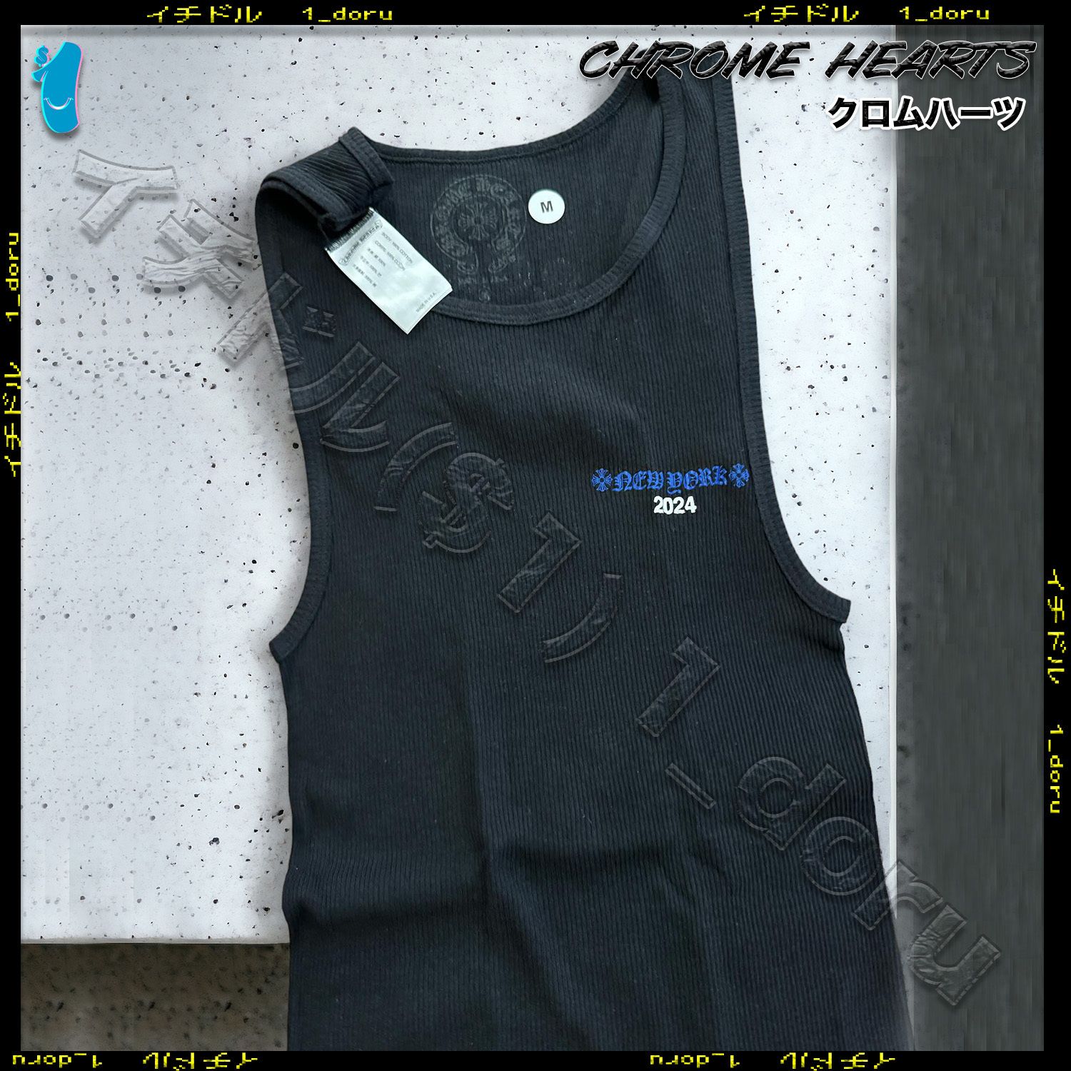CHROME HEARTS+ NEW YORK ローリング ストーンズ タンクトップ (CHROME