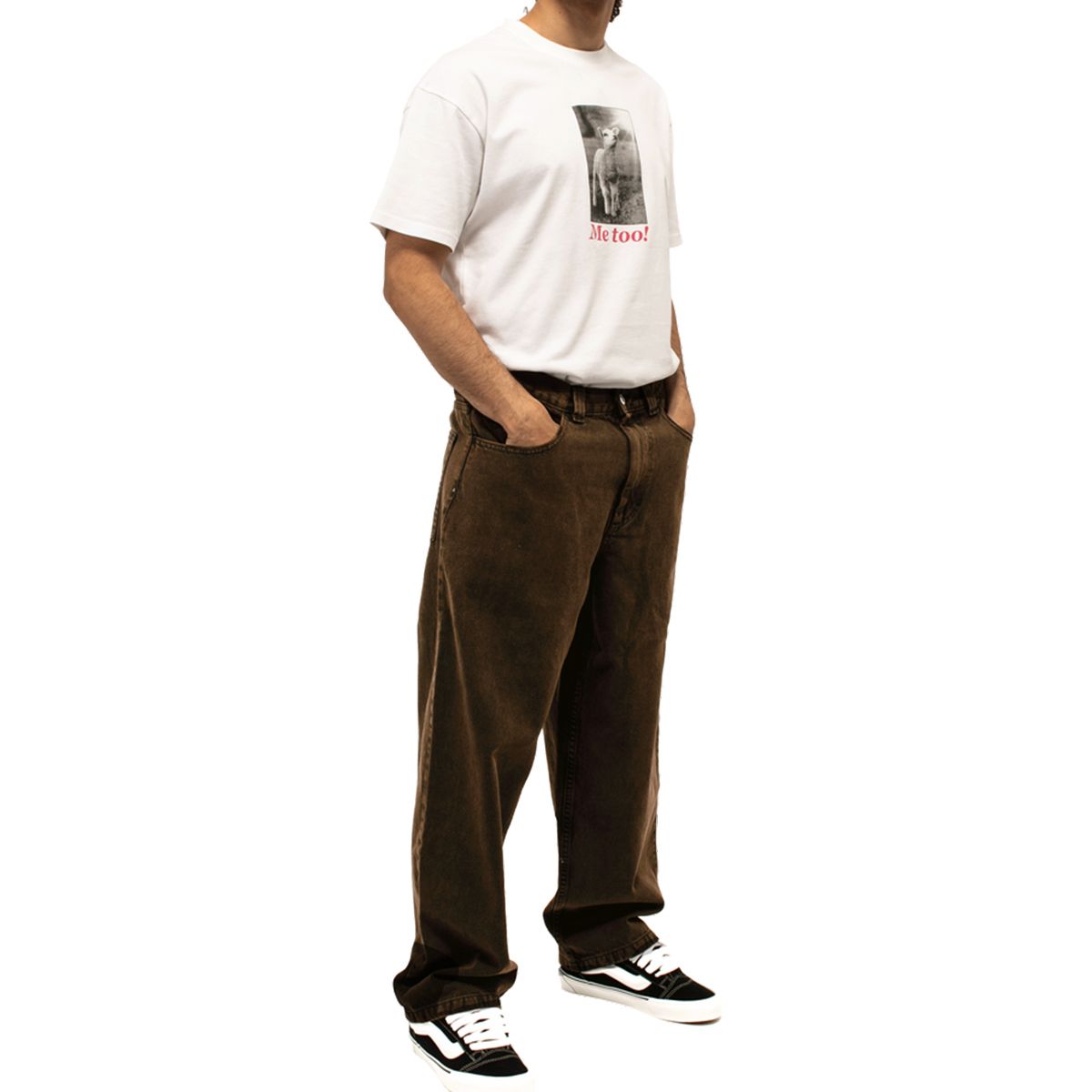 Polar Skate Co ビッグボーイ ブラウン BIG BOY JEANS デニム (Polar