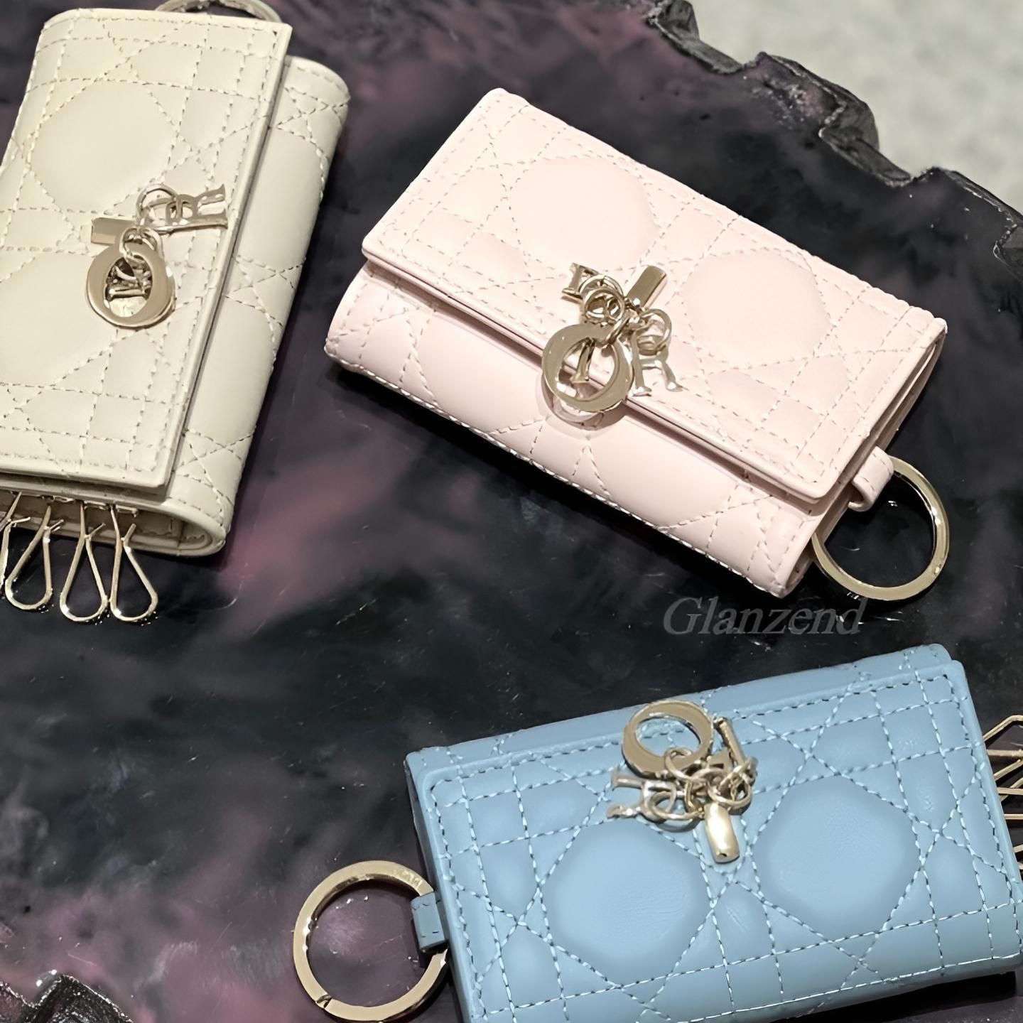小物も可愛く♥【Dior】《My Dior Aster》キーケース (Dior/キーケース