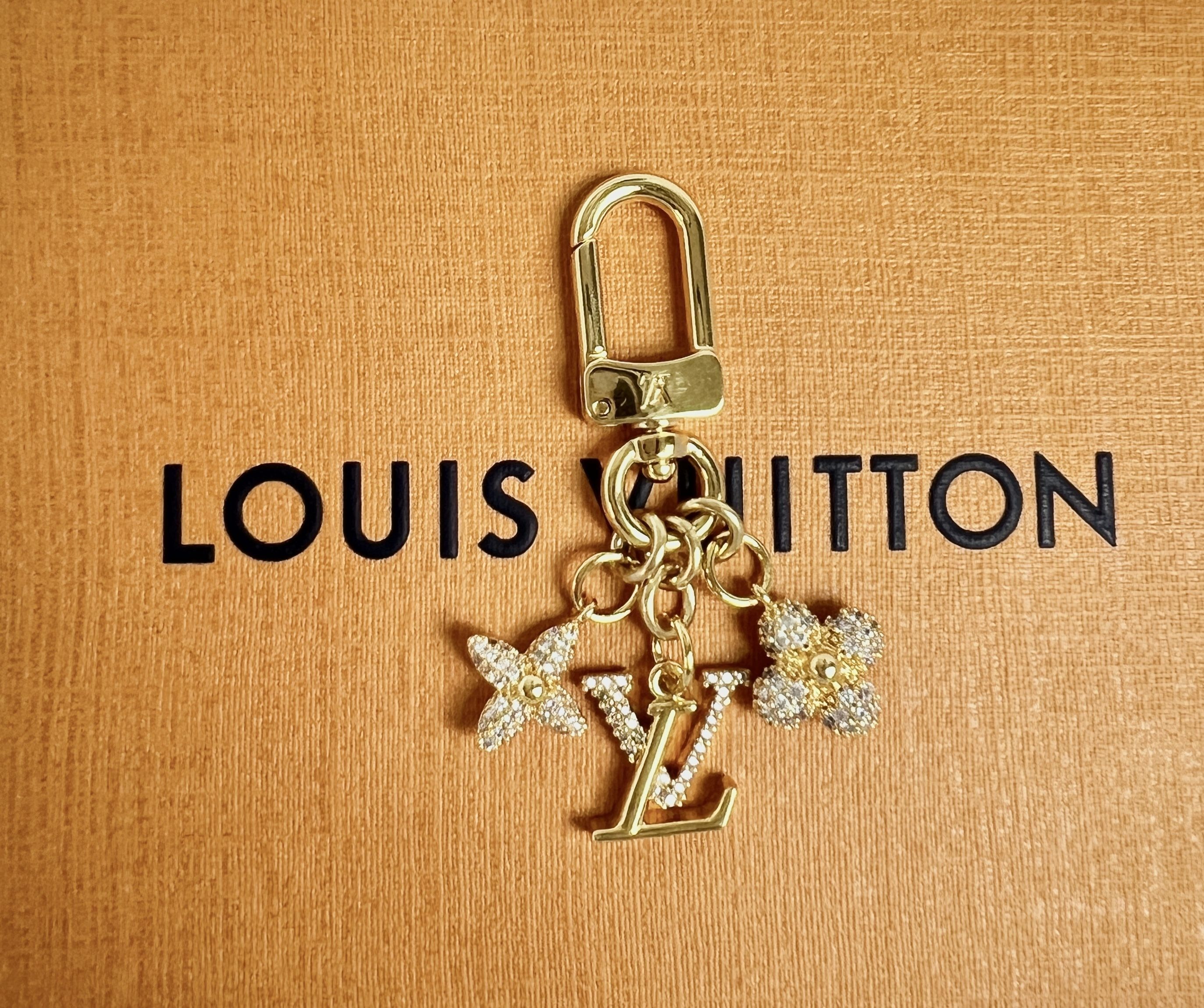 すぐ届く 国内配送 ルイヴィトン チャーム キーリング (Louis Vuitton