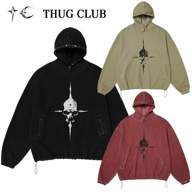 Thug Club】Peace Stud Hoodie (Thug Club/パーカー・フーディ