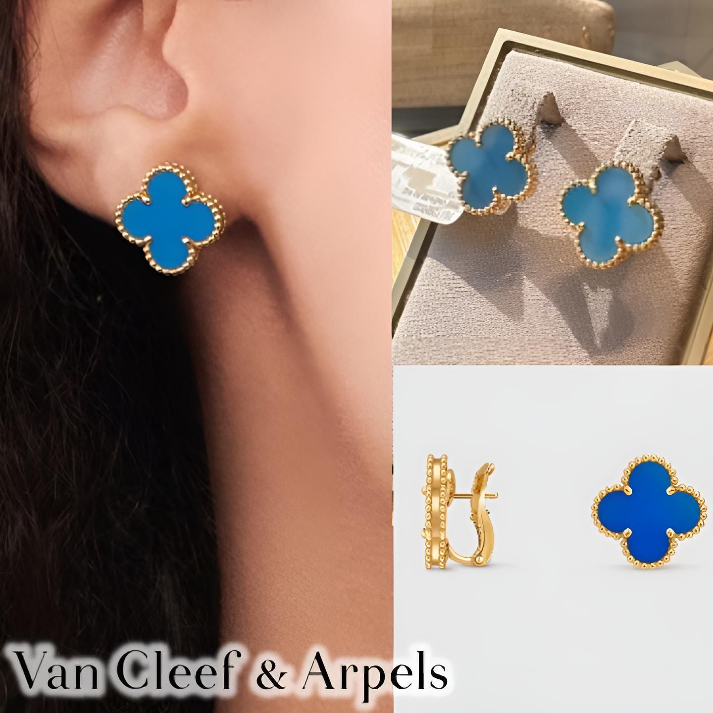 Van Cleef & Arpels】ヴィンテージ アルハンブラ ピアス (Van Cleef