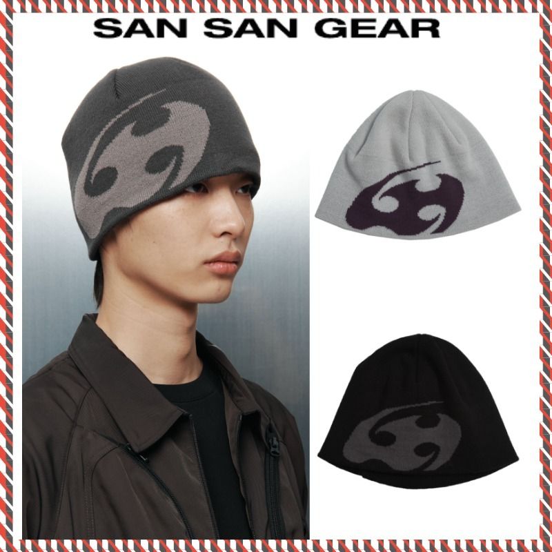 San San Gear】24fw LOGO BEANIE (San San Gear/ニットキャップ