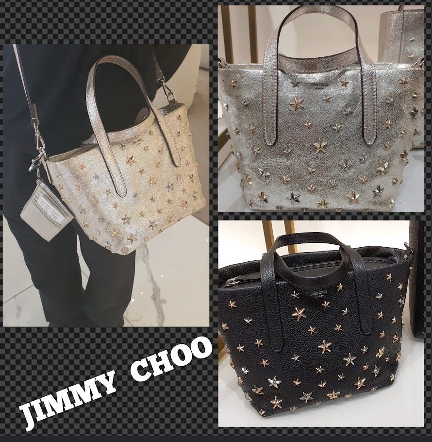 JIMMY CHOOジミーチュウ 3WAYスタッズショルダー＆トートバッグ