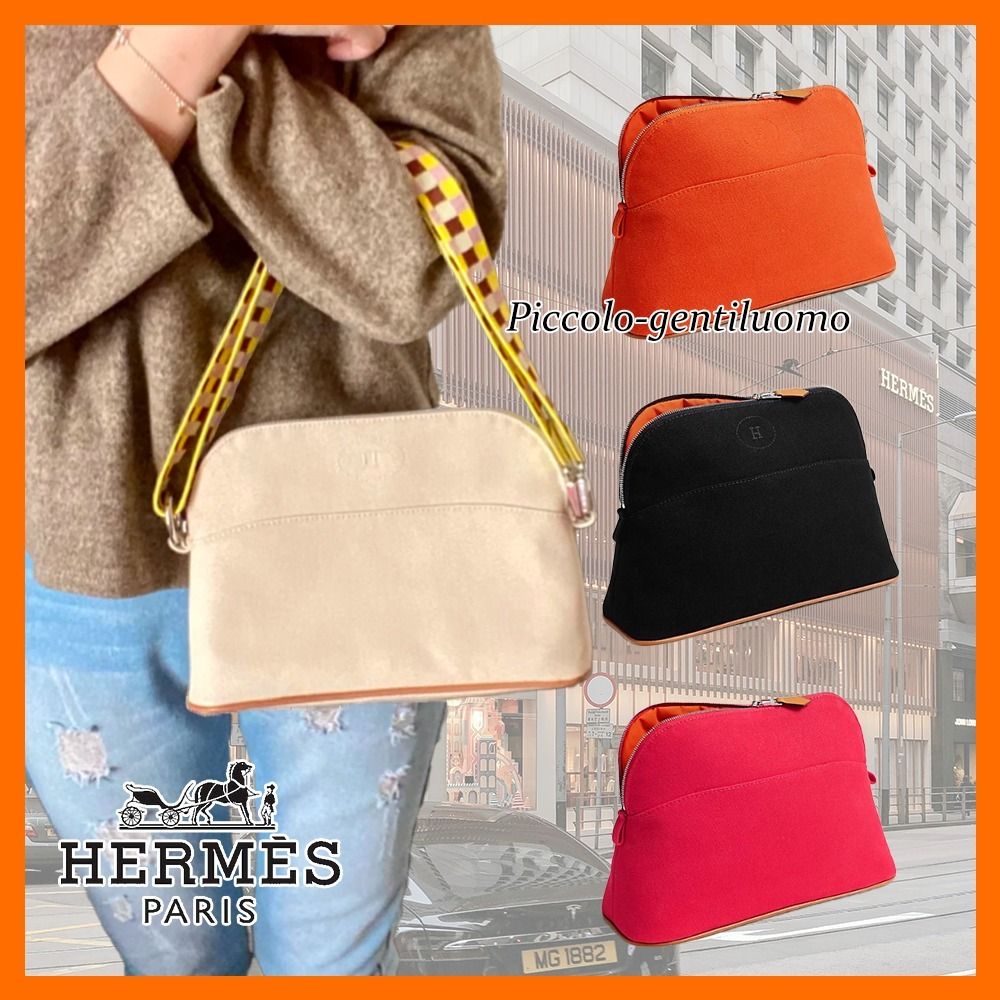 ポシェットにも☆】HERMES エルメス ボリードポーチ MM (HERMES/ポーチ