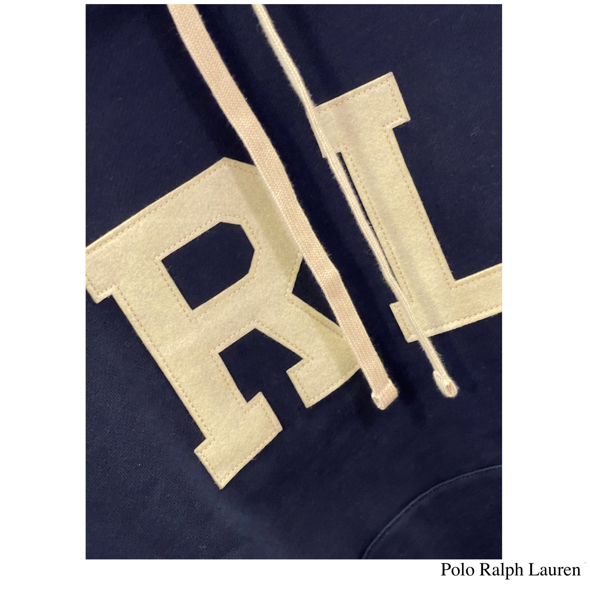 ポロ ラルフローレン] RLロゴ ネイビースウェットセットアップ (POLO