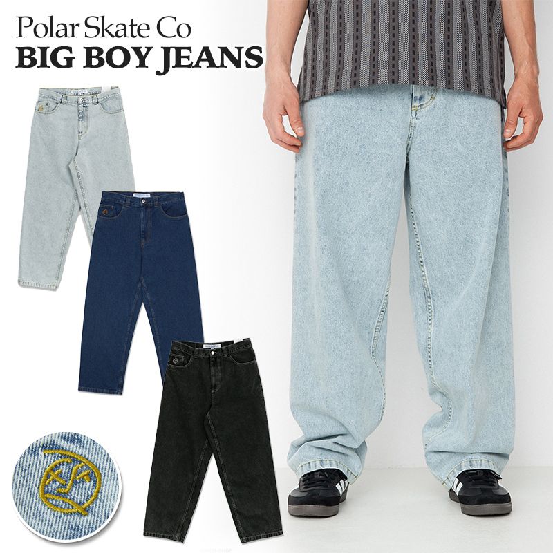 Polar Skate Co ビッグボーイ BIG BOY JEANS デニム パンツ ロゴ