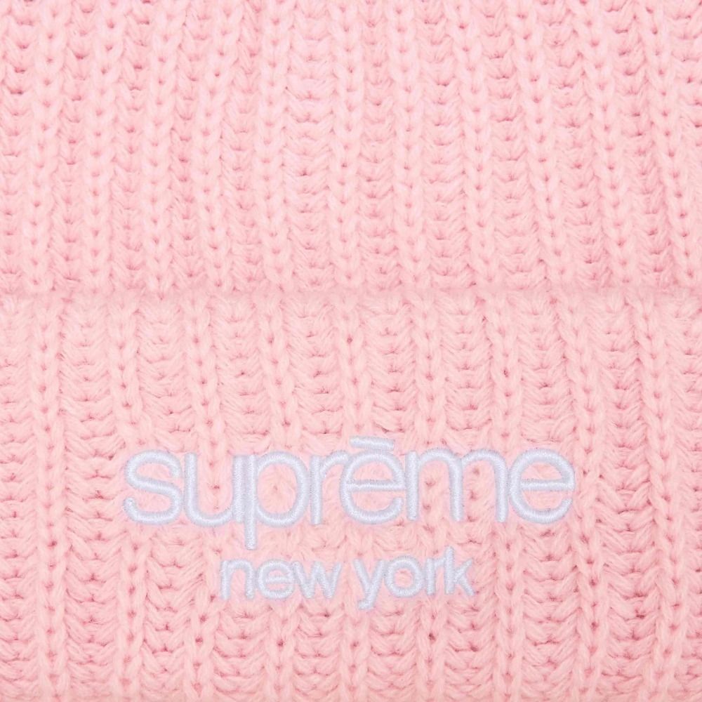 Supreme】Classic Logo Chunky Ribbed Beanie☆24FW☆ (Supreme/ニット