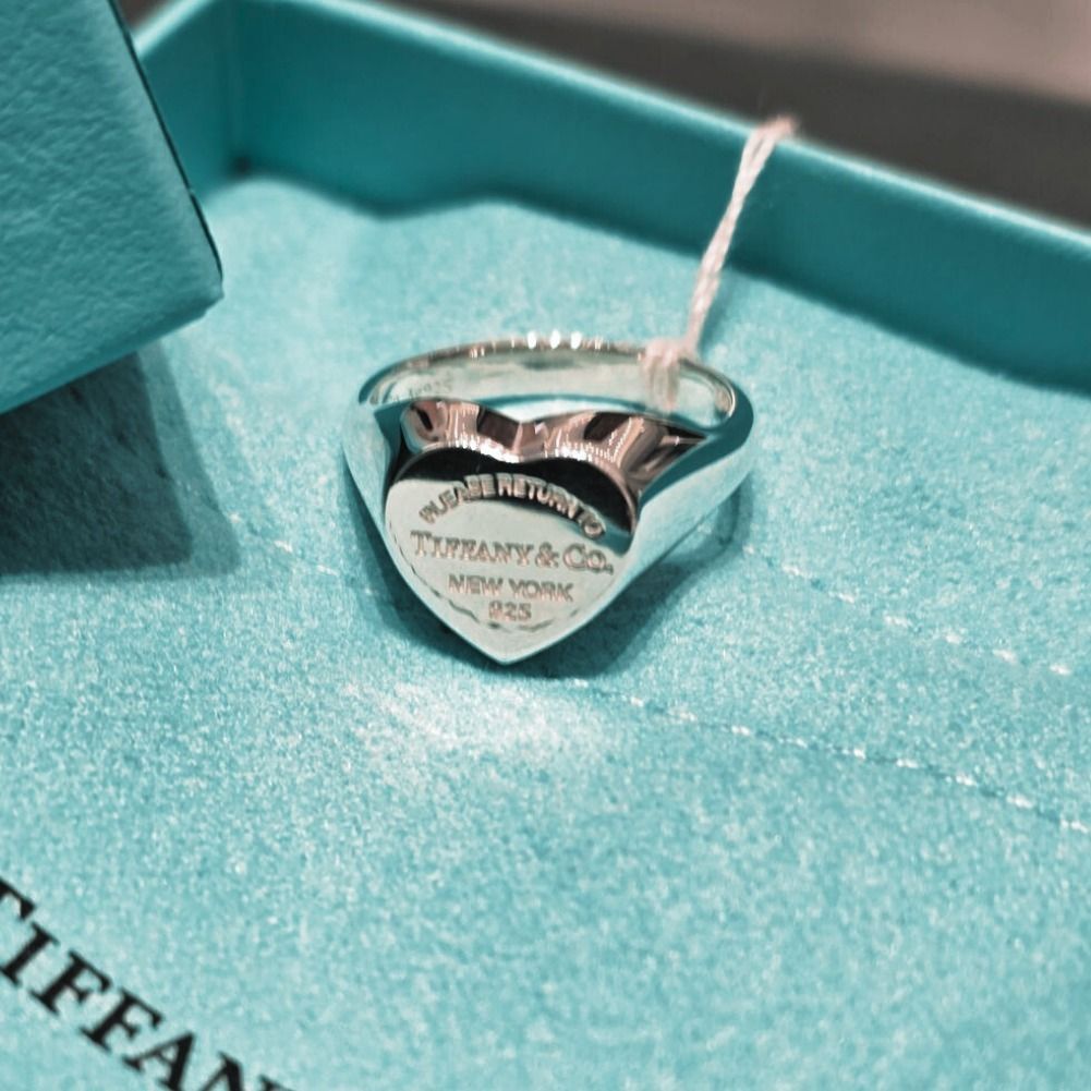 Tiffany & Co.] Return to Tiffany ハート シグネット リング (Tiffany