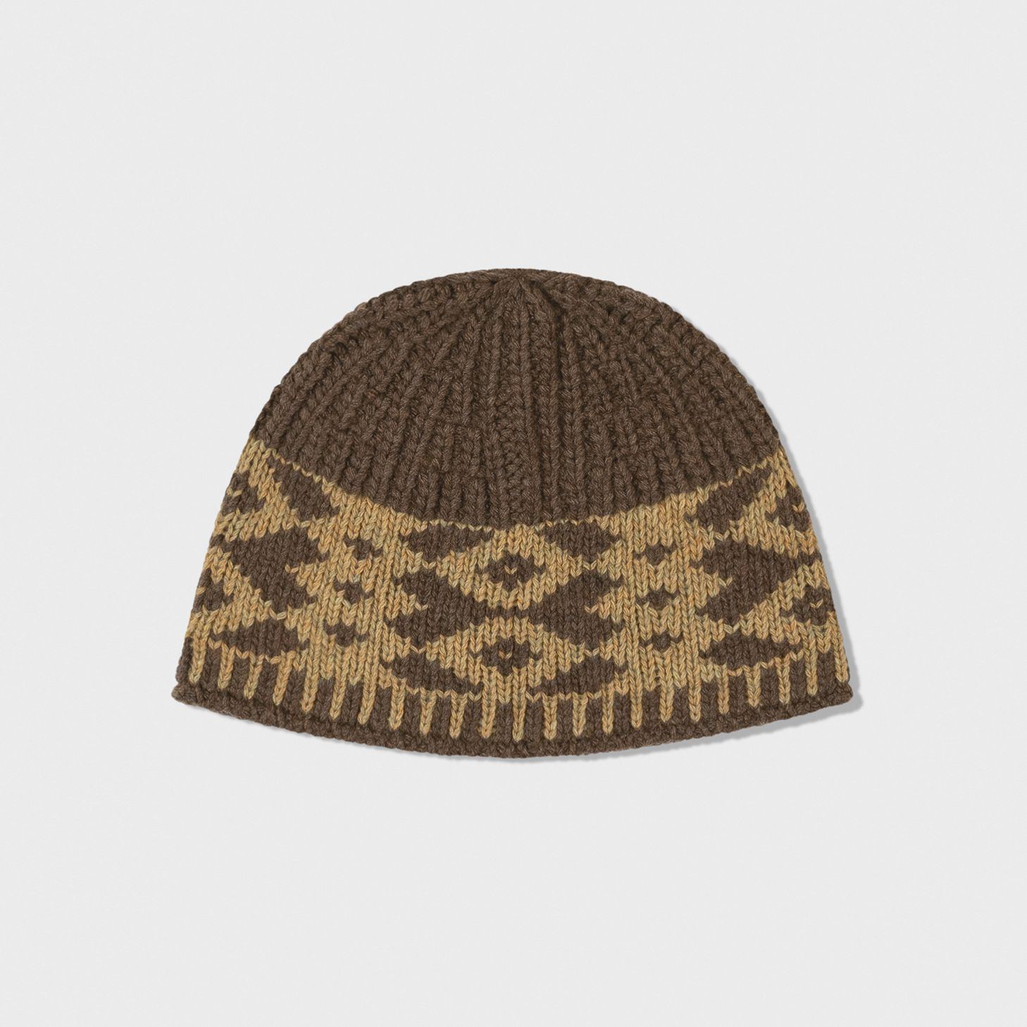 帽子 LOW CLASSIC JACQUARD BUCKET BEANIE 帽子 LOW CLASSIC JACQUARD