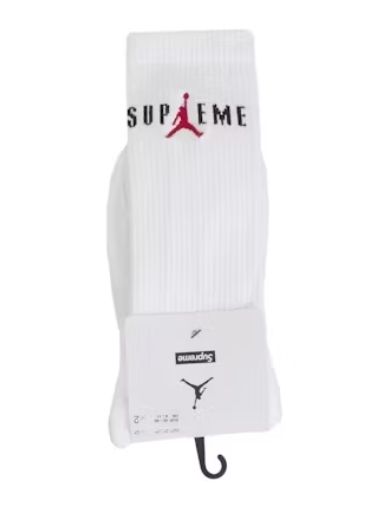 ☆24AW WEEK7☆Supreme Jordan Crew Socks (2 Pack) (Supreme/靴下