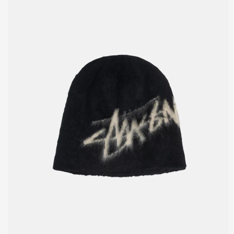 STUSSY] 男女兼用 BRUSHED OUT STOCK SKULLCAP BEANIE (STUSSY/ニット