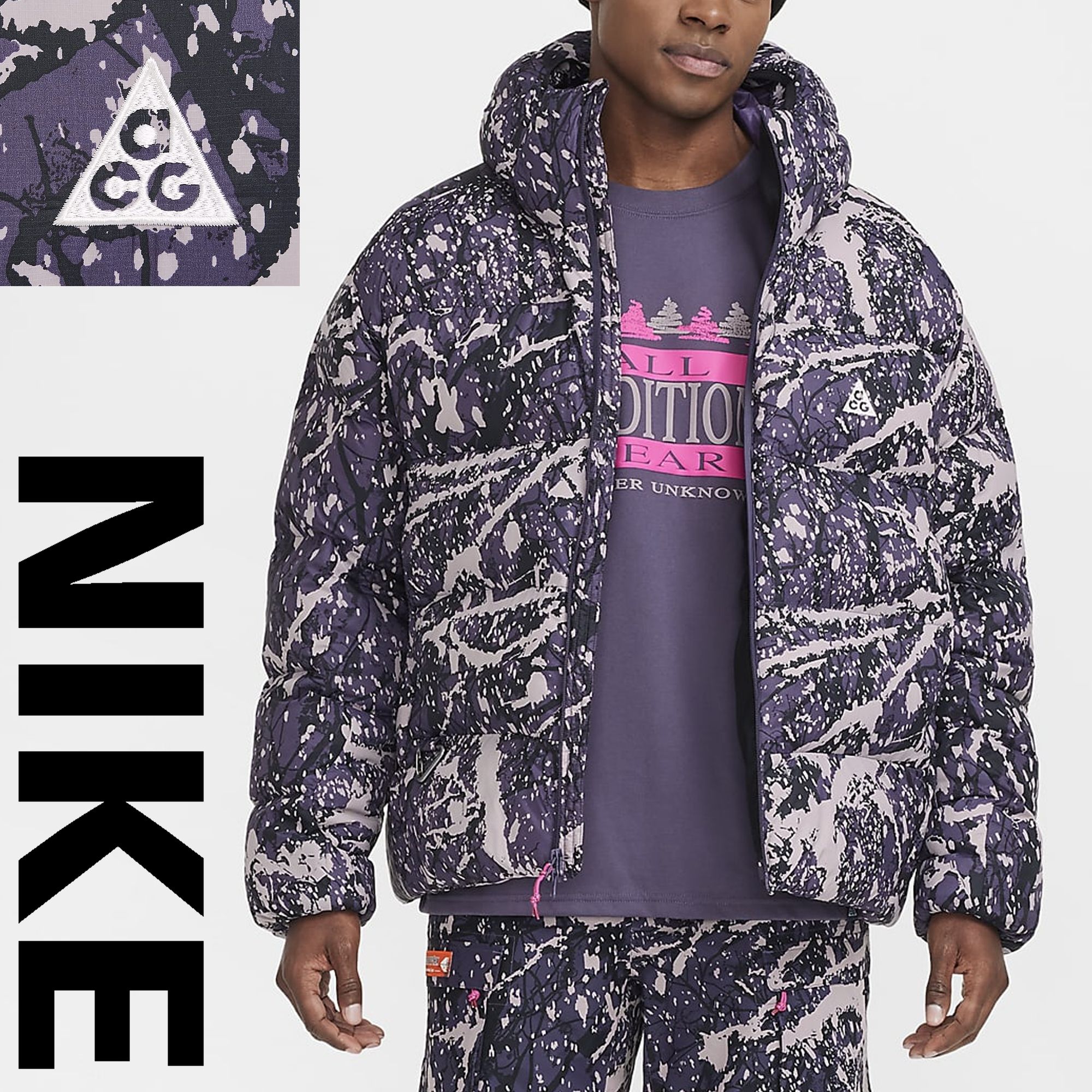 NIKE】Nike ACG Lunar Lake Therma ADV Loose Hooded Jacket (Nike