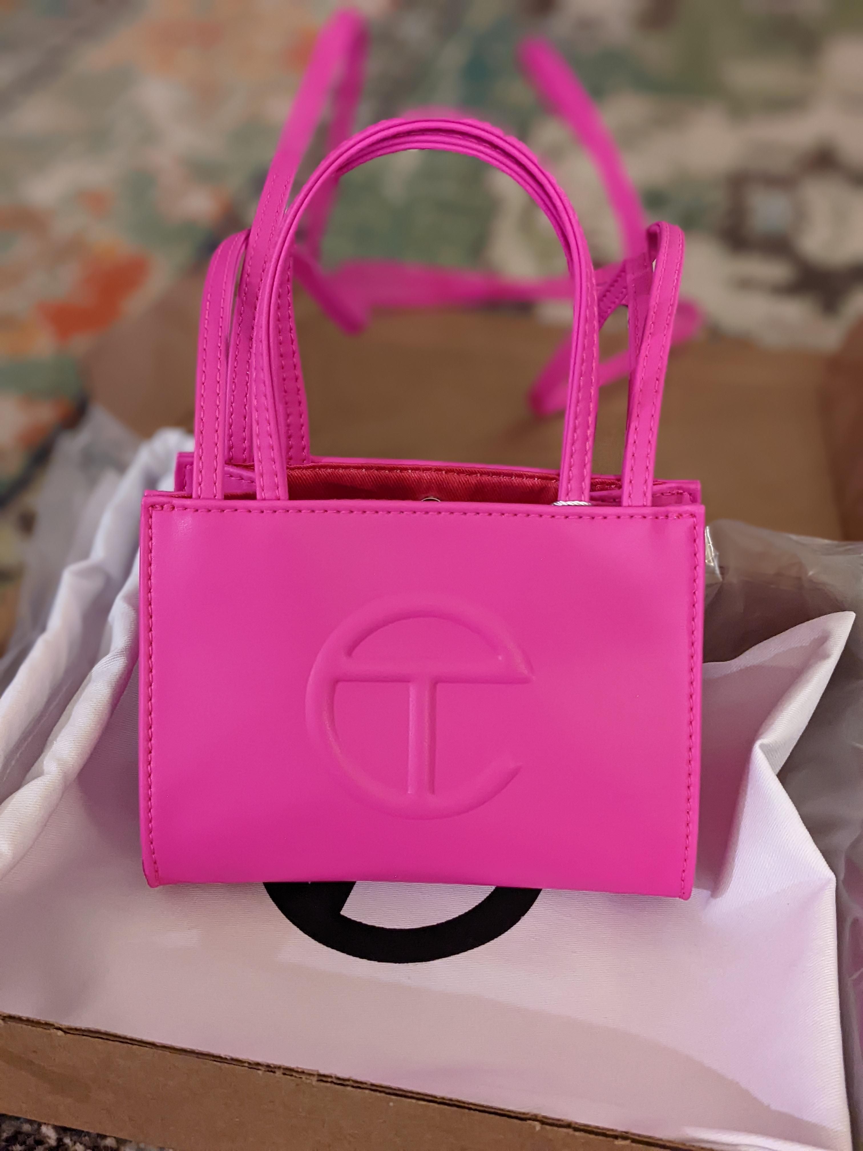 即お届 テルファー スモール ショッピング バッグ アザレア (Telfar