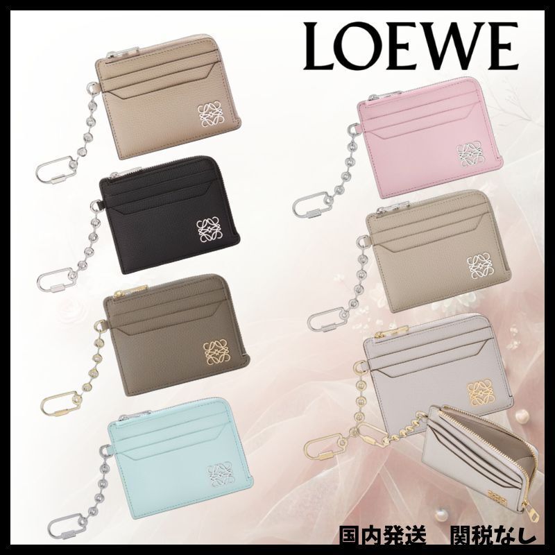 LOEWE】アナグラム スクエア コインカードホルダー 国内 (LOEWE/コイン