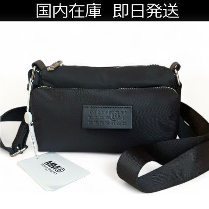 MM6 Maison Margiela ナンバーパッチ ジップ クロスボディバッグ (MM6