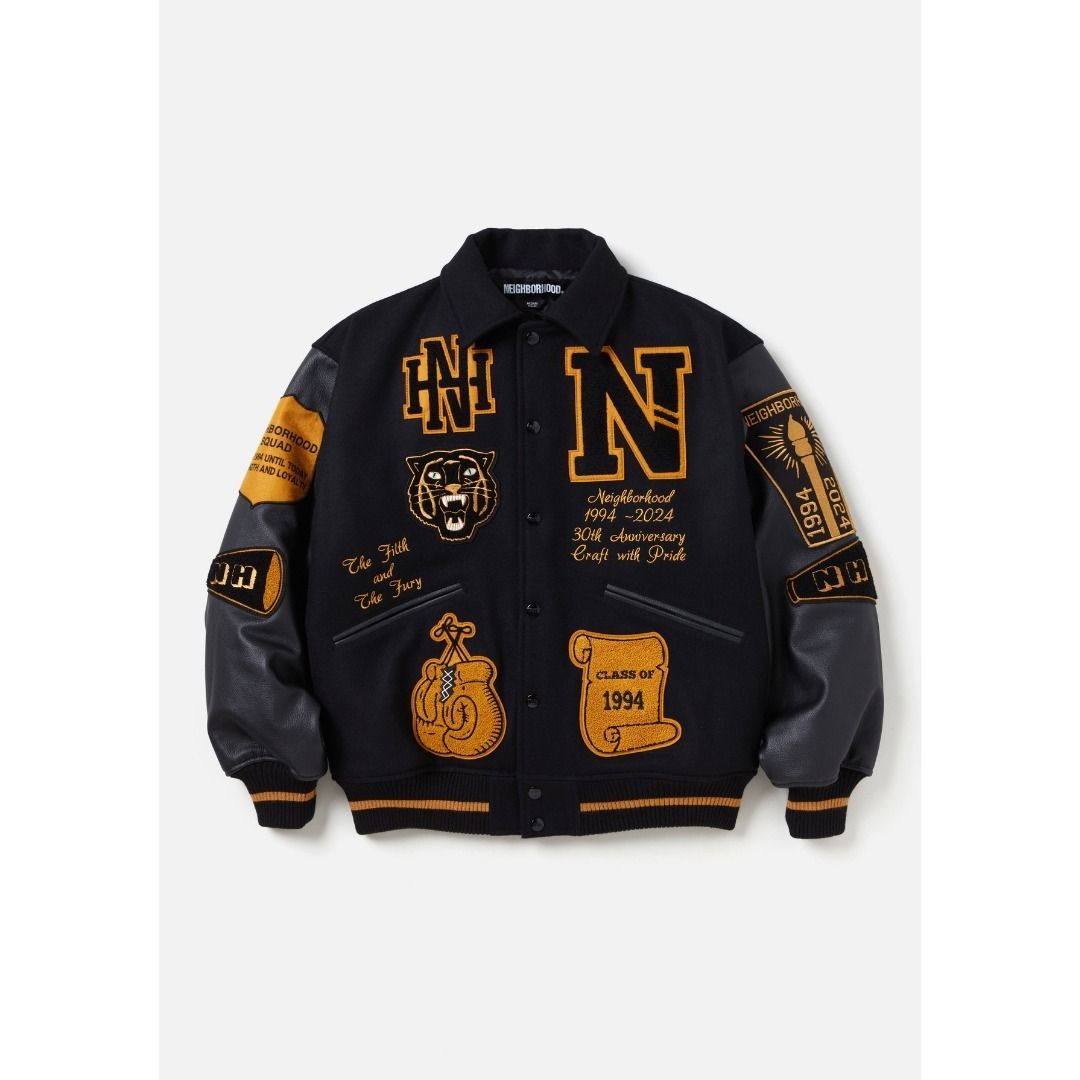 すぐ届く☆【NEIGHBORHOOD】STADIUM JACKET (Neighborhood/スタジャン