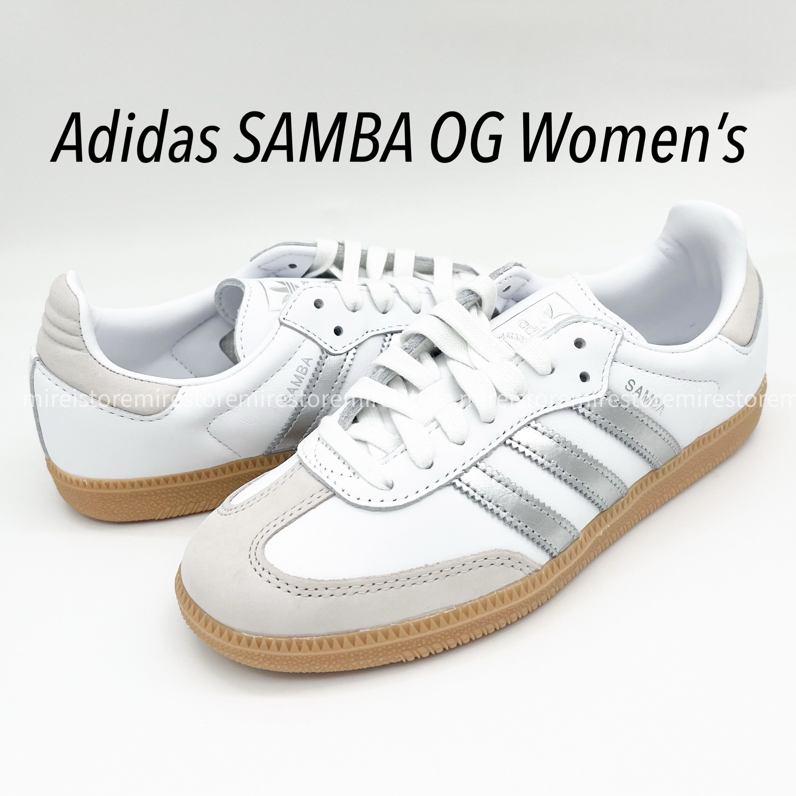 adidasアディダス SAMBA OG サンバ ホワイトシルバー (adidas