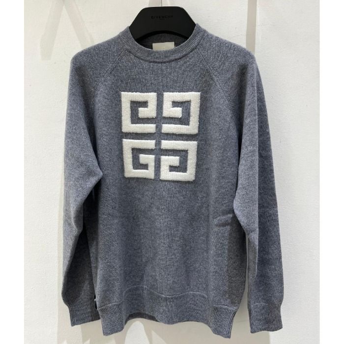 新品☆Givency ジバンシィ☆4G カシミヤ セーター グレー (GIVENCHY