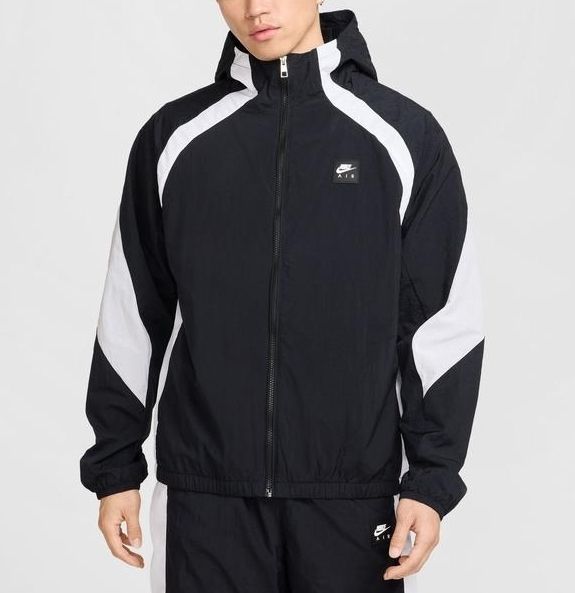 NIKE】 ナイキ M AIR WVN JKT アウター BLK/WHT 国内発送 (Nike