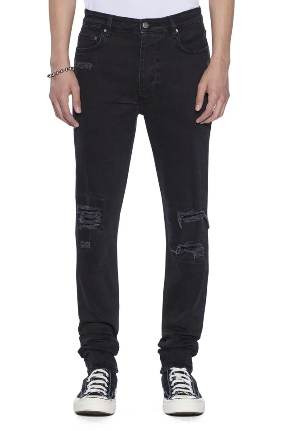 AUS発◇KSUBI◇Chitch Boneyard Black スリムフィット ジーンズ (KSUBI