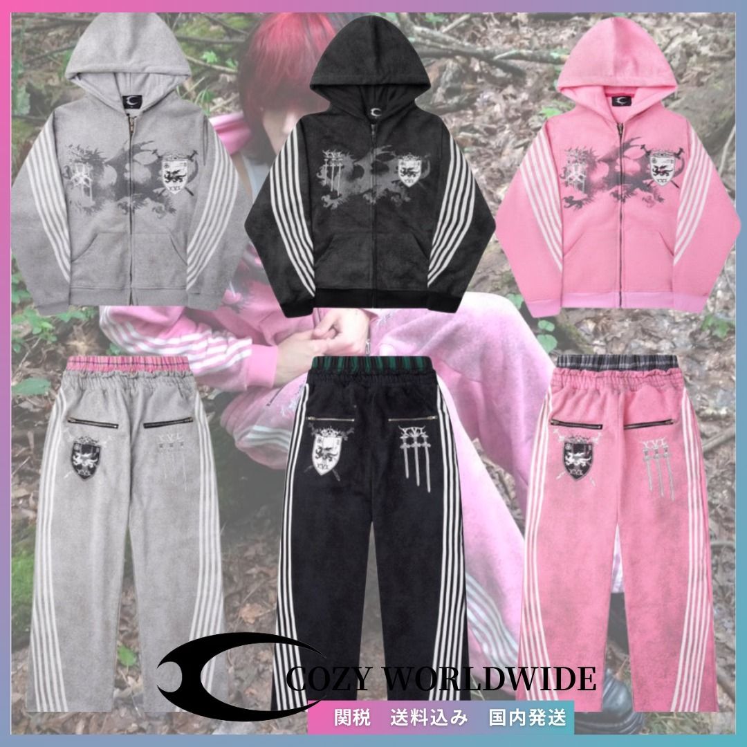 COZY WORLDWIDE * ROYAL KNIGHT CLUB WAXED TRACKSUIT 送関込 (COZY