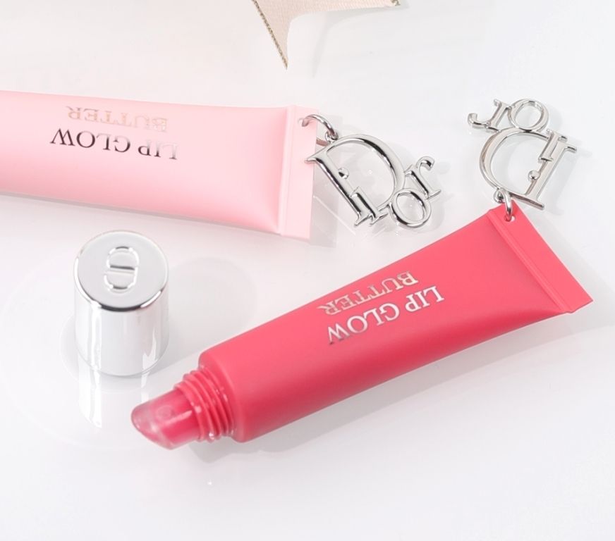 Dior] ルボームホルダー付き + Diorチャーム付きリップ セット (Dior