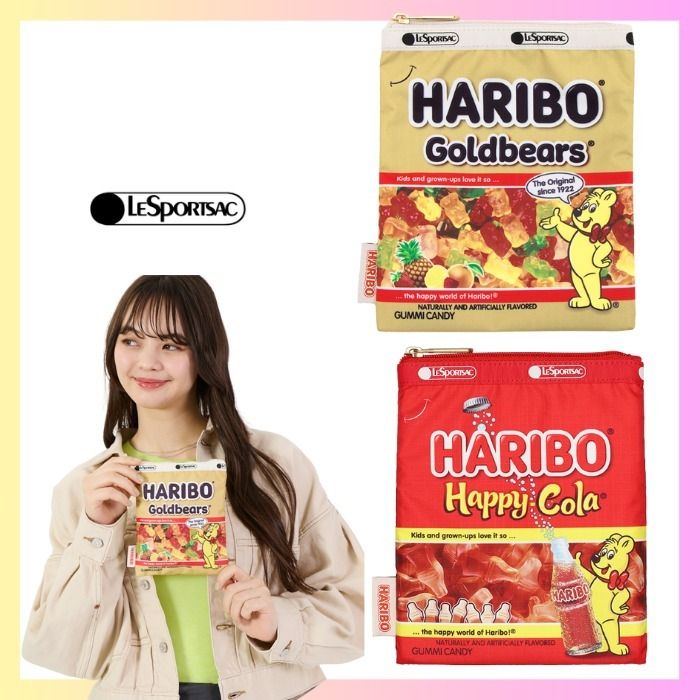 ☆LeSportsac☆ HARIBO ZIP POUCHハリボー 2色 (LeSportsac/ポーチ