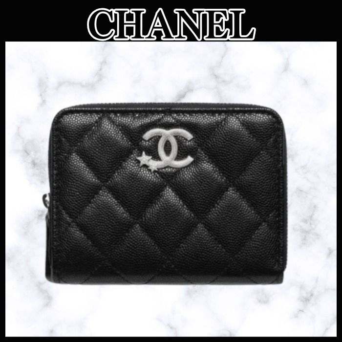 ◇限定星付きココマーク♪◇CHANEL スモール ウォレット 25B (CHANEL
