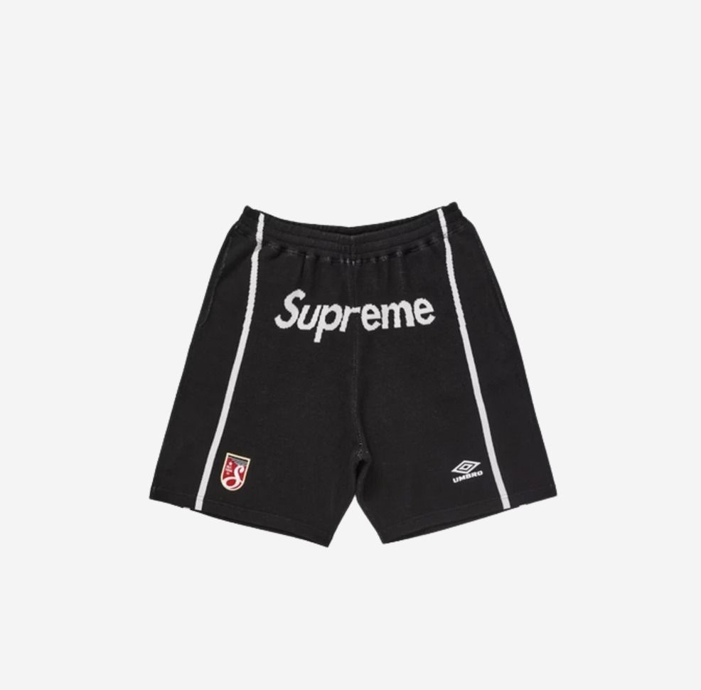 SUPREME x Umbro】Knit Soccer Shorts Black シュプリーム (Supreme