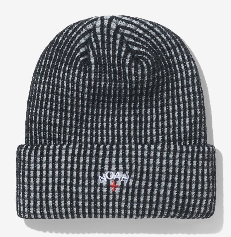 NOAH】冬のアイコンニット帽 Tri-Color Beanie (NOAH/ニットキャップ