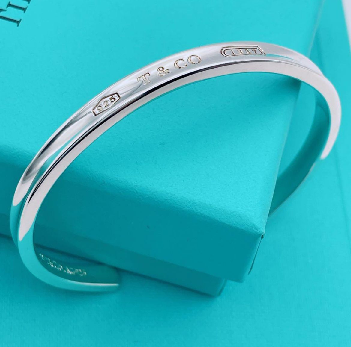 Tiffany & Co. ティファニー1837 カフ シルバー ブレスレット (Tiffany