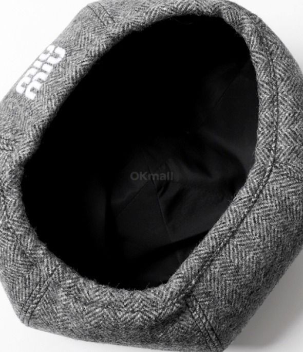 miumiu】wool Chevron beret ベレー帽 ☆送料関税込☆追跡可能 (MiuMiu