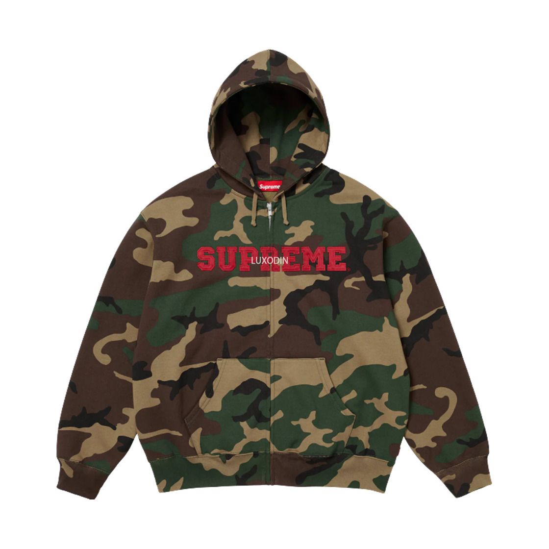 Supreme Collegiate Applique Zip Up Hooded Sweatshirt ☆人気