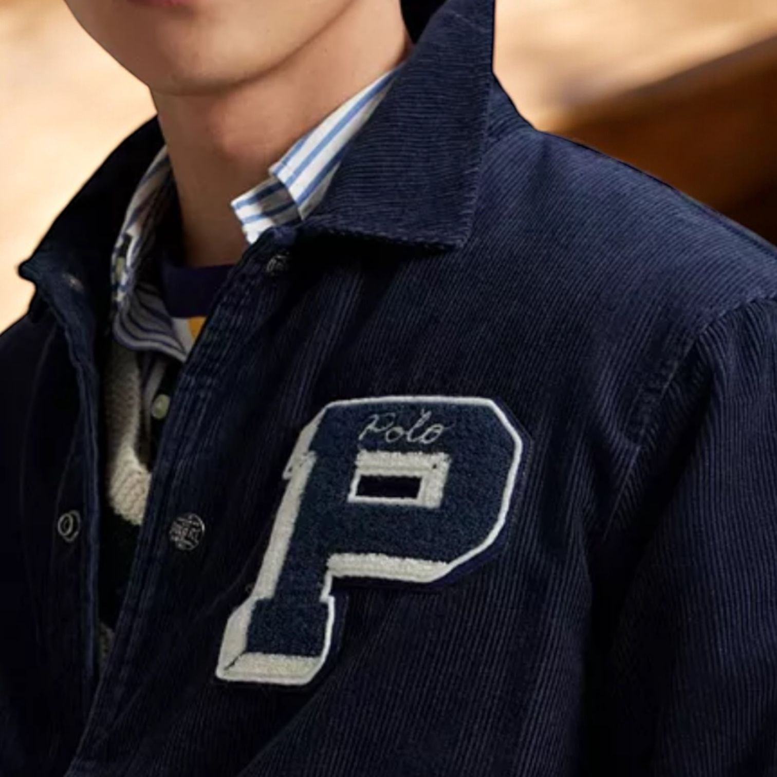 要在庫確認【POLO RALPH LAUREN】コーデュロイ レタージャケット (POLO