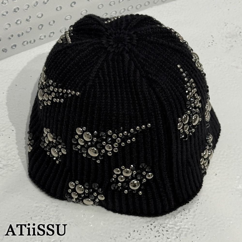 ATiiSSU】◇Shine Beanie◇韓国人気◇正規品◇ (ATiiSSU/ニット
