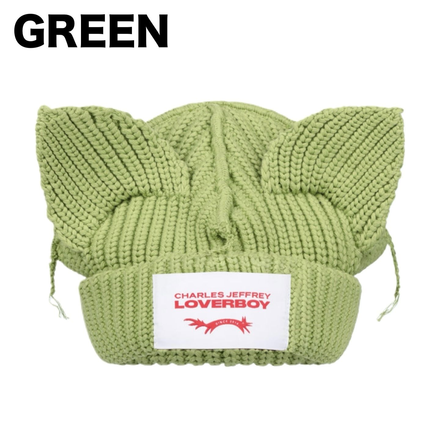 Charles Jeffrey LOVERBOY Chunky Ears ビーニー ニット帽 (Charles