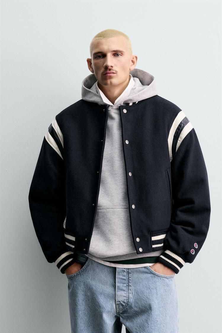 CHAMPION X ZARA キルティングボンバージャケット (ZARA/ジャケット
