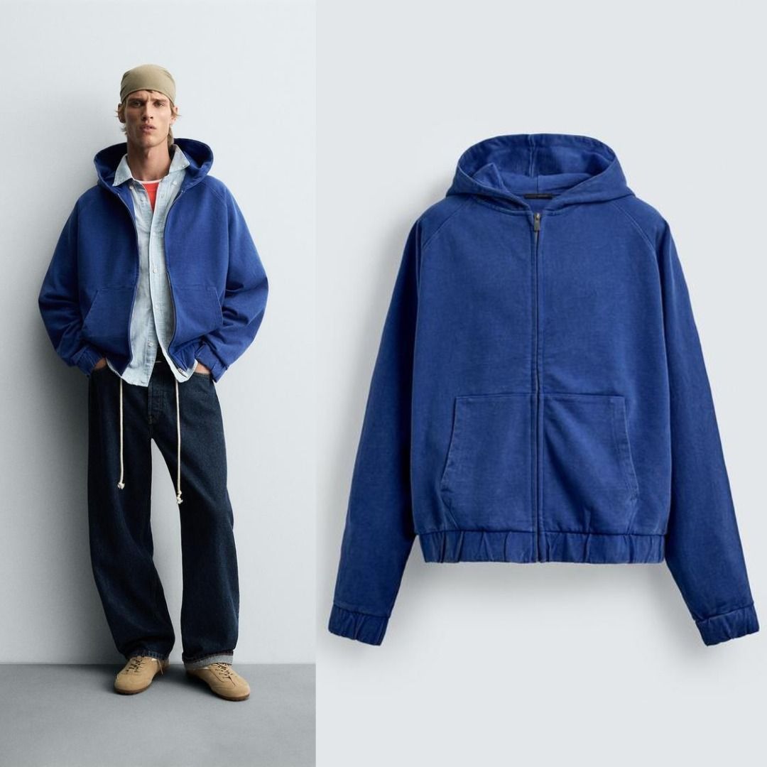 ZARA］ボクシーフィット フーディ (ZARA/マウンテンパーカー) 4729/302