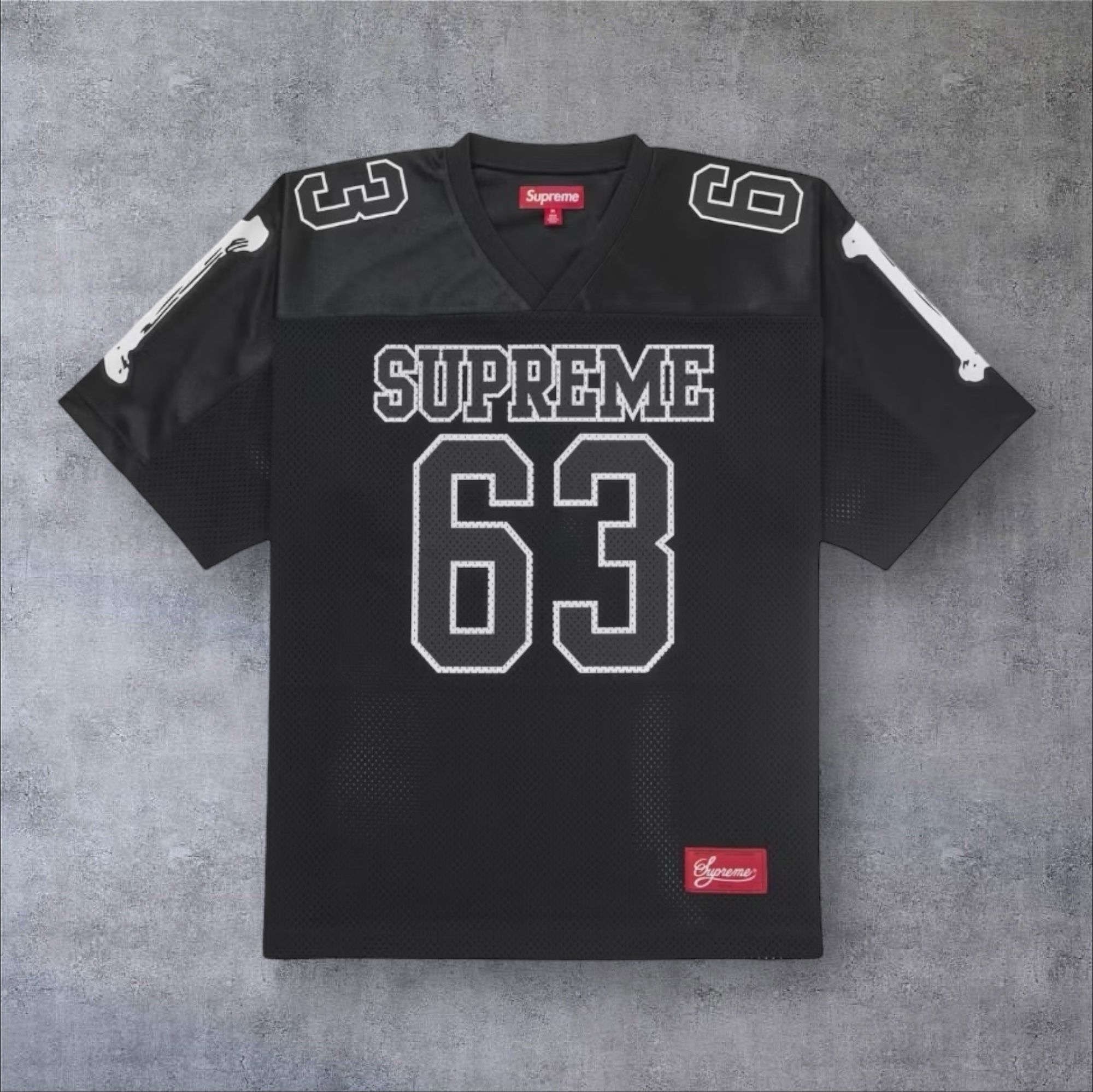 2025FW】Supreme Bones Football Jersey (Supreme/シャツ) 121672166