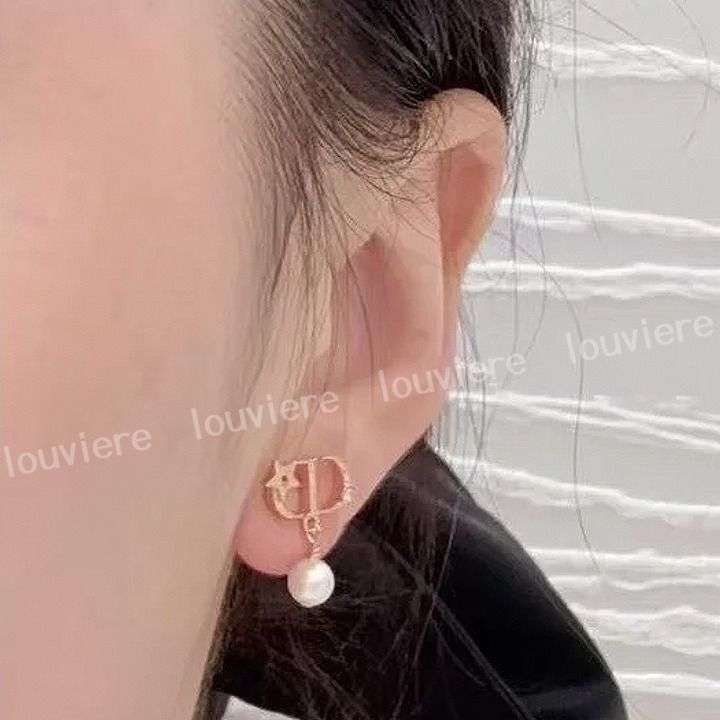 洗練されたデザイン♪】DIOR Petit CD Lucky Star ピアス (Dior/ピアス
