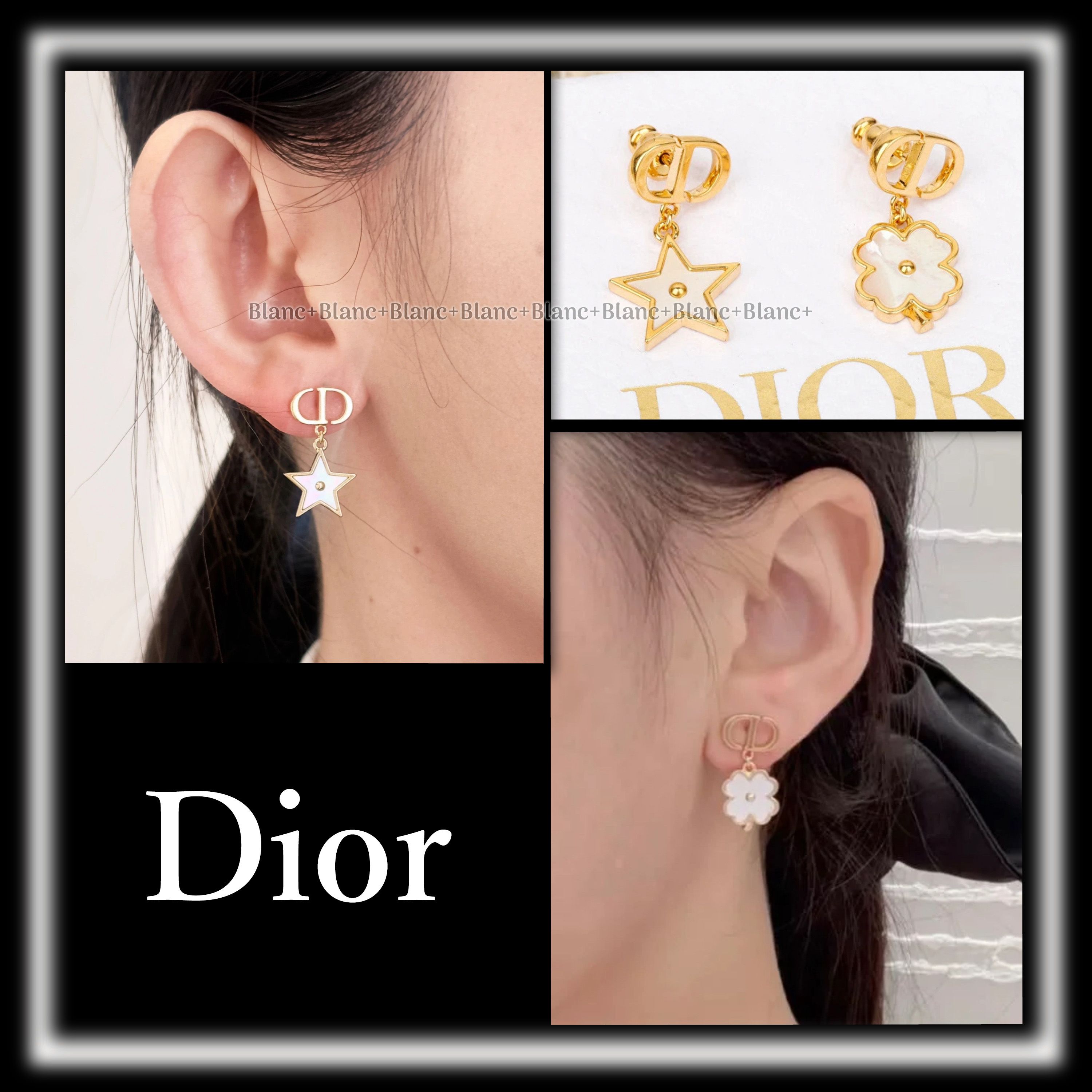 輝くアシンメトリー【Dior】Dior Destiny ピアス (Dior/ピアス
