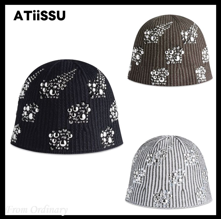 ATiiSSU] Shine Beanie ☆人気☆ (ATiiSSU/ニットキャップ・ビーニー