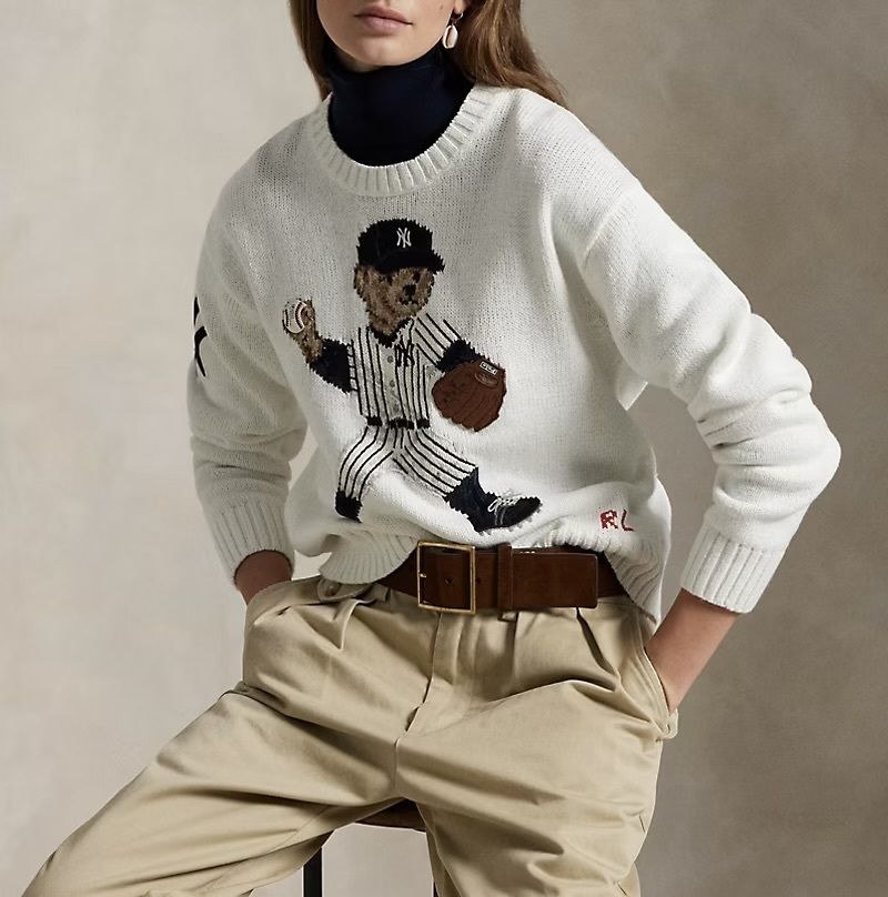Ralph Lauren☆ポロ ラルフローレン ヤンキース ベア セーター (POLO