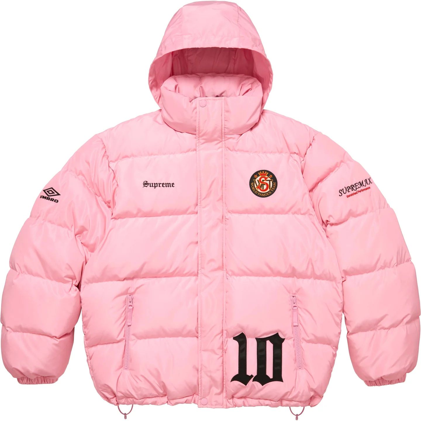 SUPREME x Umbro】Down Puffer Jacket Pink - 25FW (Supreme/ダウン